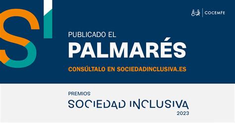 Cocemfe Anuncia Las Iniciativas Ganadoras De Los Premios Sociedad