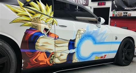 Unleash Your Inner Saiyan Dragon Ball Z Car Wraps Kwraps