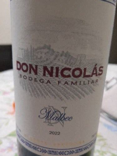 Don Nicol S Malbec Vivino Us