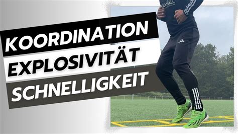 15 Übungen an der Koordinationsleiter I Fußball Training für