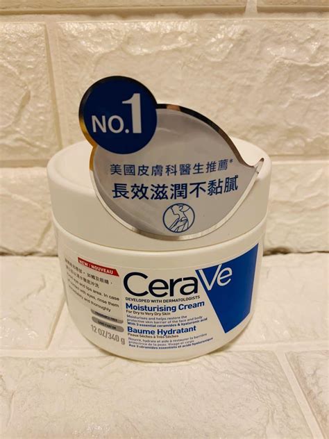 Cerave Moisturising Cream 12oz 340g 美容＆化妝品 沐浴＆身體護理 沐浴及身體護理 身體護理