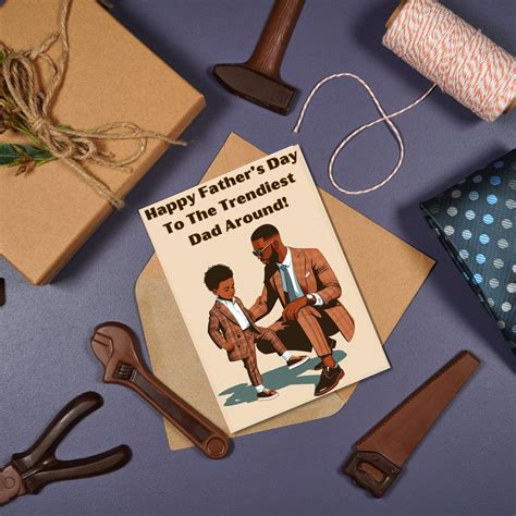 Black Fathers Day Card Fathers Day Cards For Black Men African