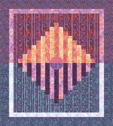 Sunrise Sunset Pattern The Whimsical Workshop Llc