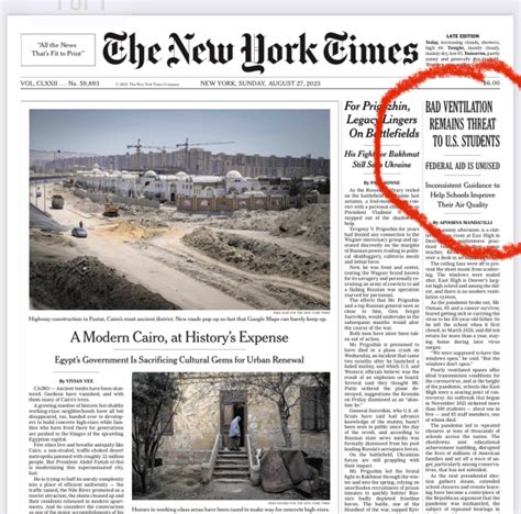 New York Times Bungles Page One School Ventilation Story Through Lazy Reporting Naked Capitalism