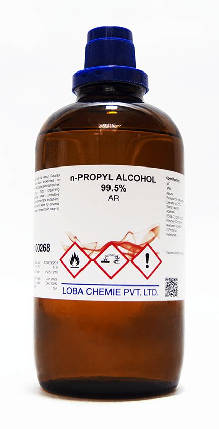 ALCOHOL PROPILICO N PROPILICO 1 PROPANOL 99 5 AR Importlab Group SAS