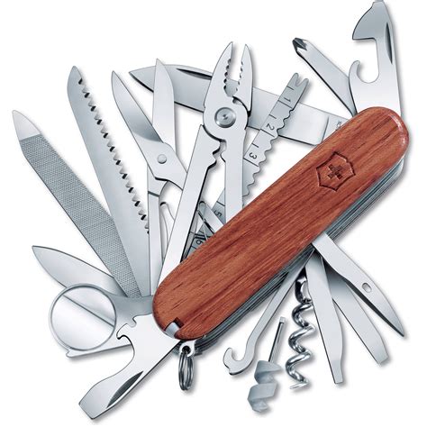 Victorinox Swisschamp Pocket Knife Hardwood B H Photo