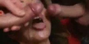 Granny Gets Coated In Cum Crankcamscom Porn Videos