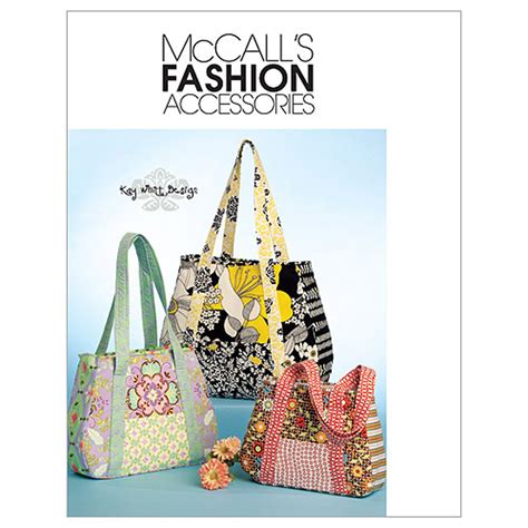 Mccall S Tote Bag In Sizes Pattern M Size Osz Tote Bag Pattern