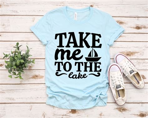 Lake Life Svg Take Me To The Lake Svg File For Cricut Funny Etsy