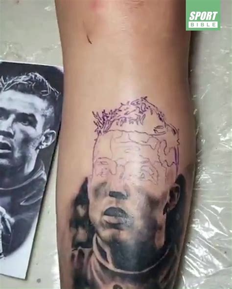 Amazing Cristiano Ronaldo Tattoo 🐐🙌 | The GOAT of tattoos? 🐐🙌 | By ...