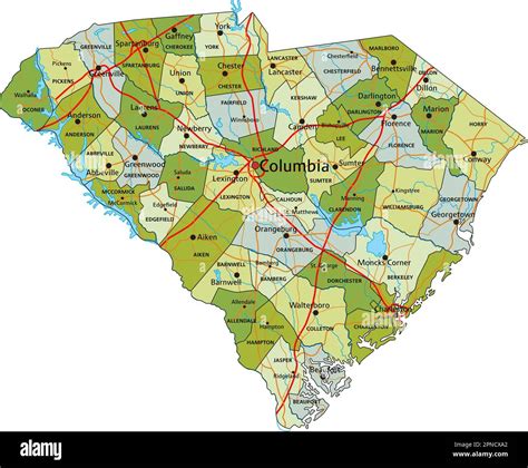 Mapa Pol Tico Editable Altamente Detallado Con Capas Separadas