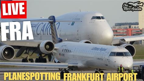 Live Frankfurt Airport Planespotting Ready For Take Off Youtube