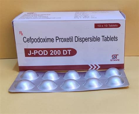 Cefoprox Cefpodoxime Proxetil Dispersible Tablets Mg At Rs Box