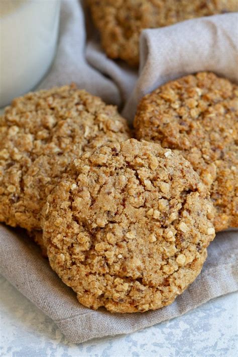 Soft And Chewy Oatmeal Cookies Vegan Gluten Free Recipe Vegan