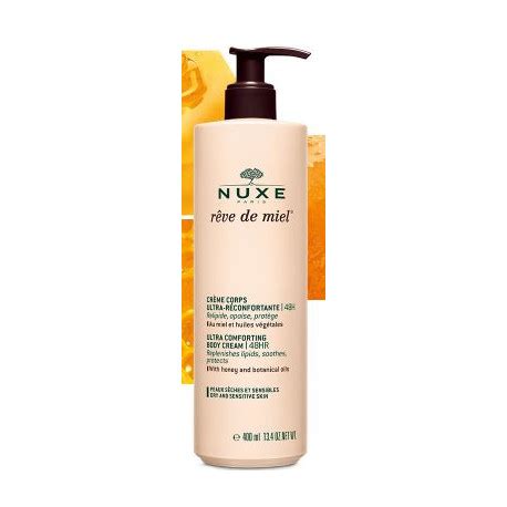 Crème Corps ultra réconfortante 48H Rêve de Miel NUXE 400 ml