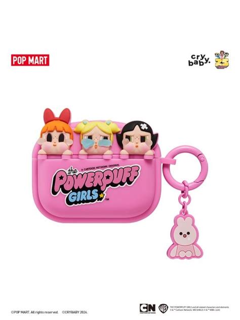 Popmart Pop Mart Crybaby X The Powerpuff Girls Series Earphone Case