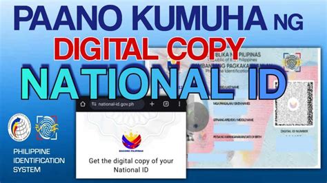 PAANO KUMUHA NG DIGITAL NATIONAL ID ONLINE HOW GET DIGITAL NATIONAL