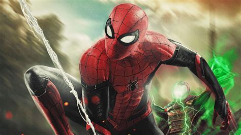 Spiderman And Mysterio 4k Wallpaper Hd Superheroes Wallpapers 4k Wallpapers Images Backgrounds