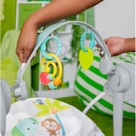 Bright Starts - Leagan portabil Playful Paradise — Petit Bebe