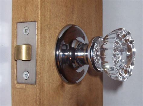 Glass door knob