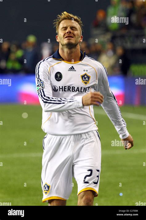 David beckham la galaxy hi-res stock photography and images - Alamy