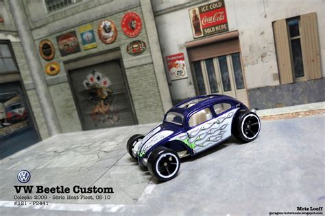 Garagem Hot Wheels Custom Volkswagen Beetle