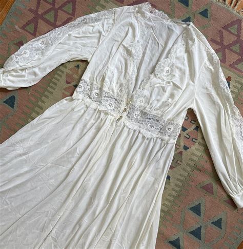Retro Vintage S Lace Lingerie Slip Sleepwear Boho N Gem