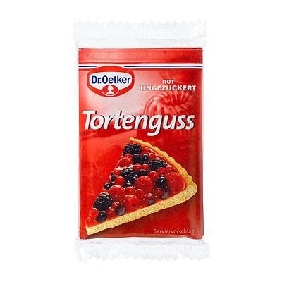 Dr Oetker Tortenguss Red Cake Glaze Pack Of G Free Shipping