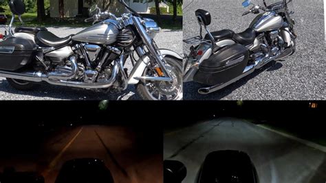 Yamaha Stratoliner Xv Motorcycle Led Headlight Upgrade Youtube