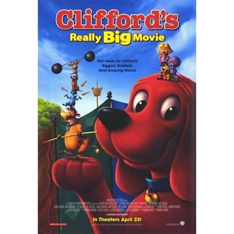 Cliffords Really Big Movie Movie Poster 11 X 17