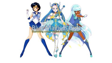 Colour Tropes Blue Magical Girls R Magicalgirls