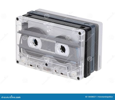 Audio tapes stock image. Image of electronics, magnetic - 13658027