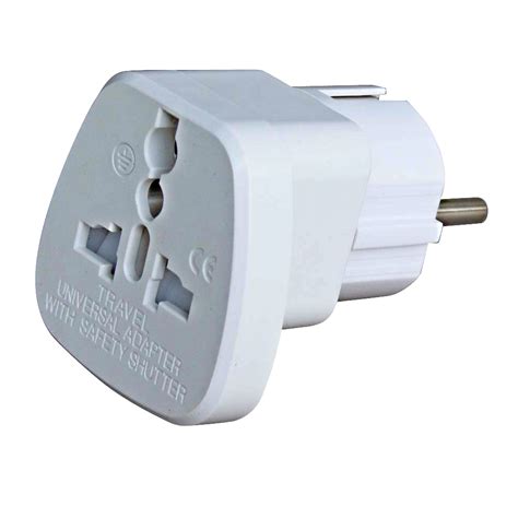 POWERTECH αντάπτορας PT-350 από german type σε universal, copper ...