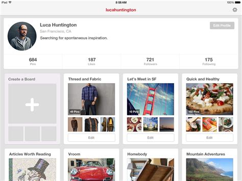 Pinterest App For Ios Gets New Look And Feel Speed Improvements