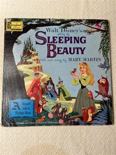 Walt Disneys Story Of Sleeping Beauty Mary Martin 1958 Disque Vinyle