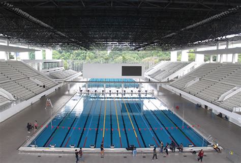 Atlet Renang As Terpukau Kemegahan Stadion Akuatik Gbk