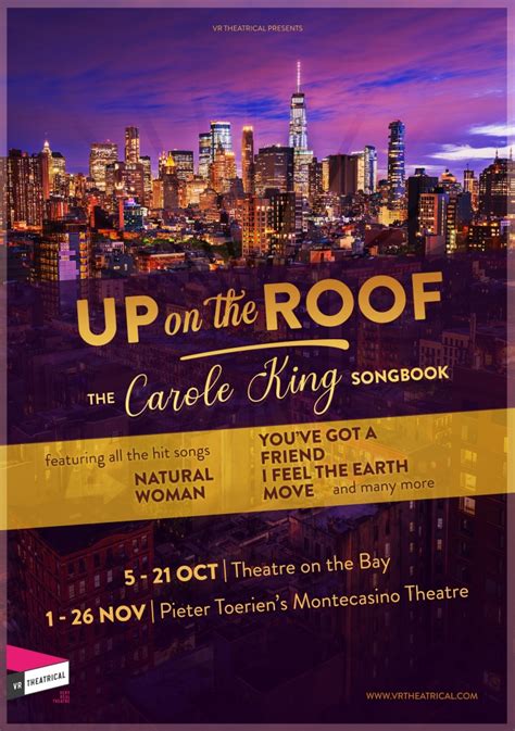 INTERVIEW: Up On The Roof - New Show Brings Songwriter Carole King's ...