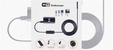 Беспроводной Эндоскоп 8 мм 720P с Wi-Fi 2 метра купить в Москве с ...