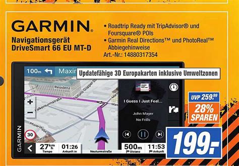 Garmin Navigationsger T Drivesmart Eu Mt D Angebot Bei Expert Technomarkt