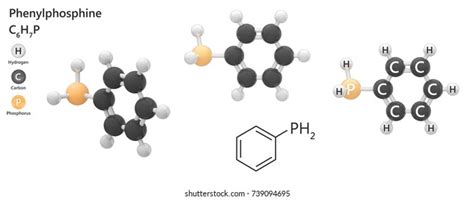 41 Phosphine Molecular Model Images Stock Photos 3d Objects