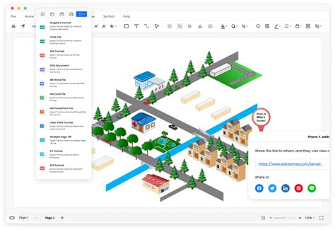 Free Street Map Maker with Free Templates - EdrawMax