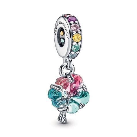 Pandora Togetherness Tree Murano Glass Dangle Charm C Pandora