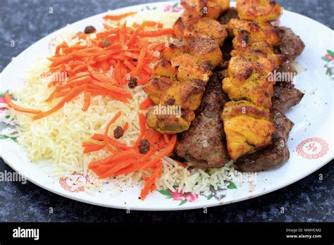 Afghan Chicken Kebab Hi Res Stock Photography And Images Alamy