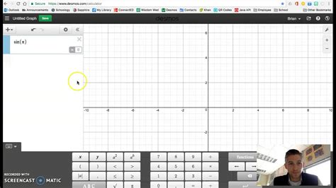 Trig Functions Using Desmos Youtube