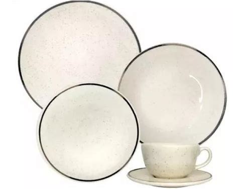 Aparelho de Jantar 30 Peças Porcelana Oxford Brisa Aparelho de