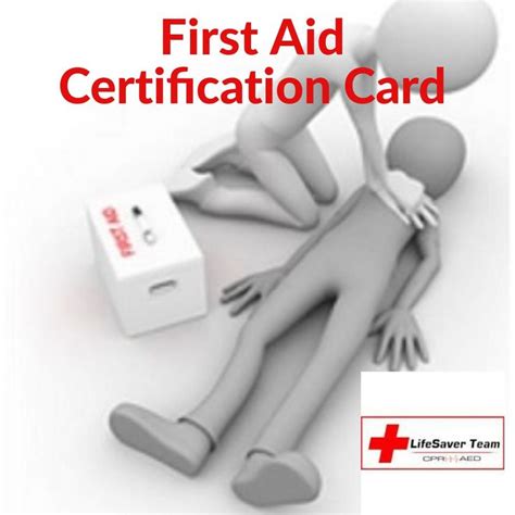 First Aid Certification Card First Aid Classes Cpr Certification