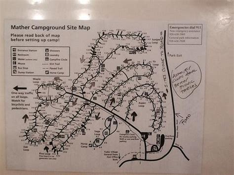 Canyon Point Campground Map