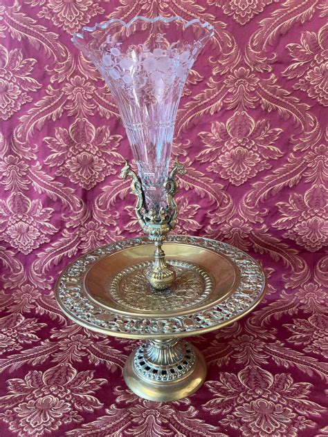 Proantic Coupe Vase Soliflore Style Renaissance