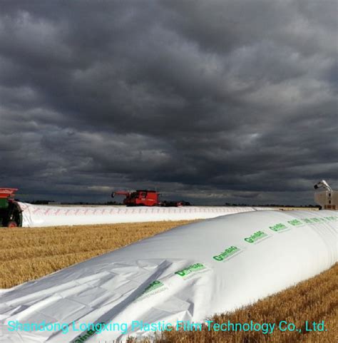 Five Layer Co Extrusion Bagged Conventional Bunker Silage Covers Grain