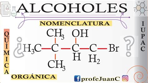 QuÍmica OrgÁnica Nomenclatura Alcoholes FÁcil Youtube